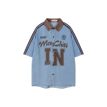 BEAR UNION Shirts Unisex Sky Blue