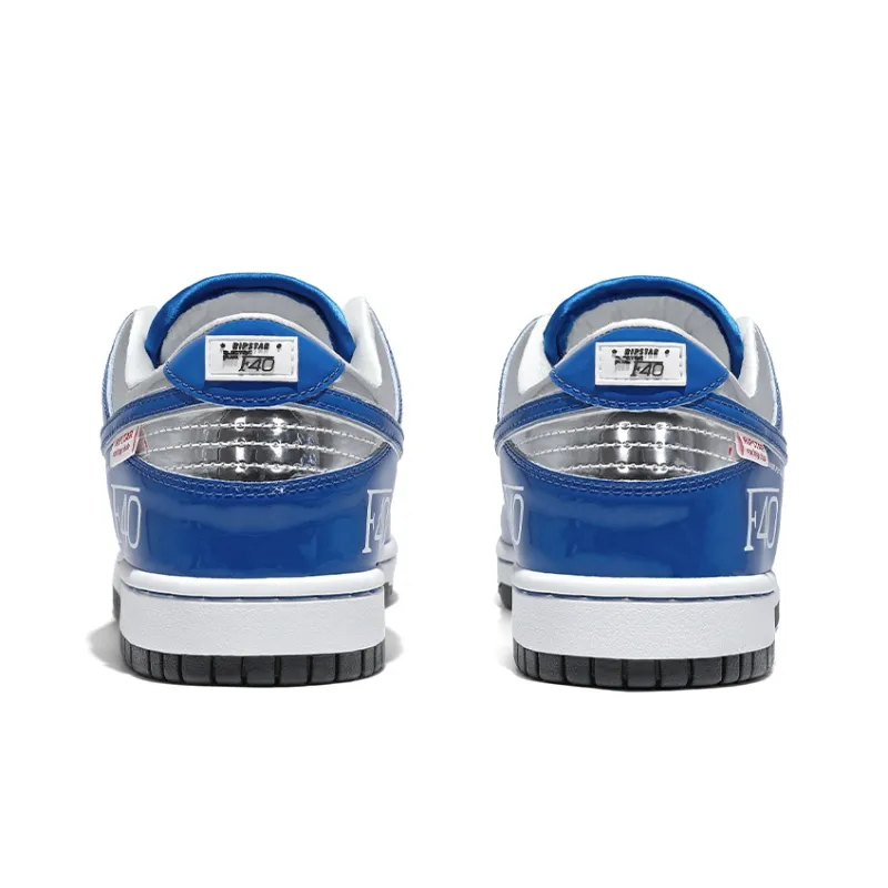 RIPSTAR SKBD SC Coverage Abrasion Resistant Low Top Skateboard Shoes Unisex Electric Blue-3