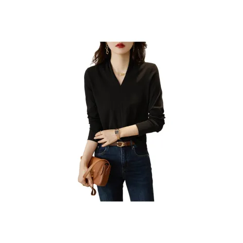 Still Quiet Knitwear Women's Black