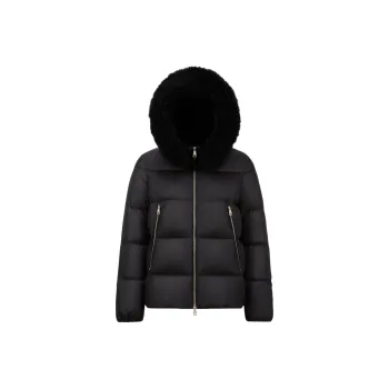 Moncler Laichefur Zip Up Puffer Jacket