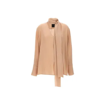 Givenchy Pussy Bow Long Sleeved Blouse