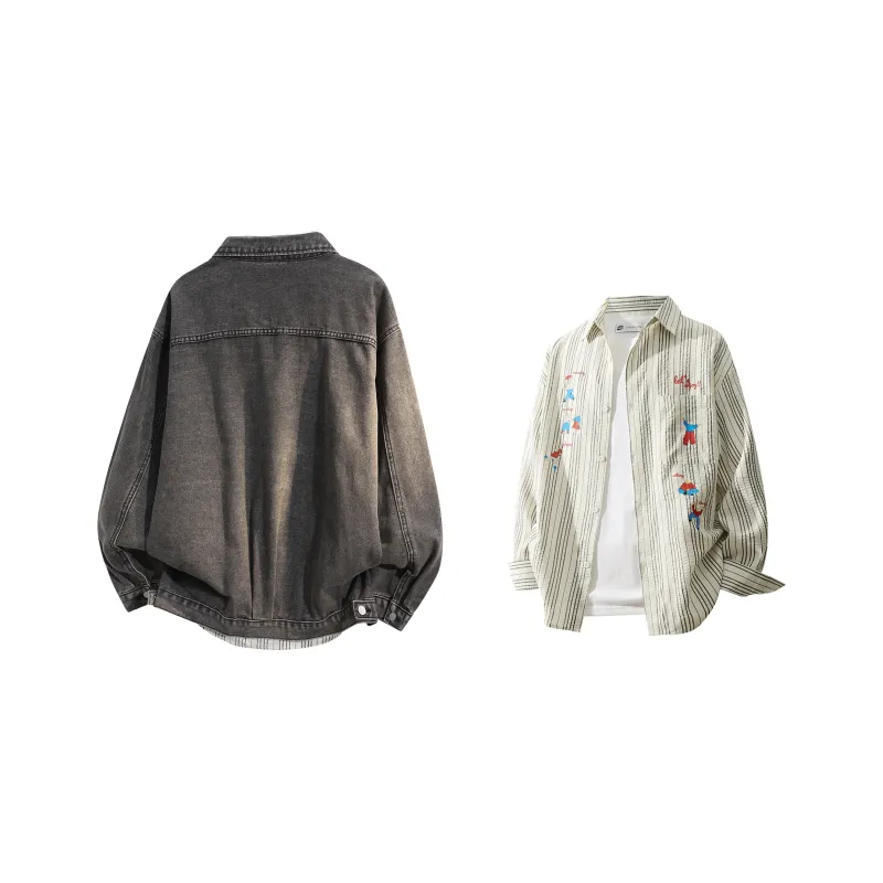 Tre Club Denim Jackets Unisex-13