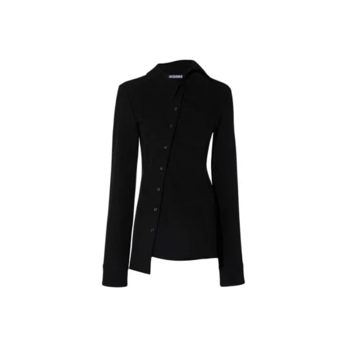Jacquemus Asymmetric Shirt-0