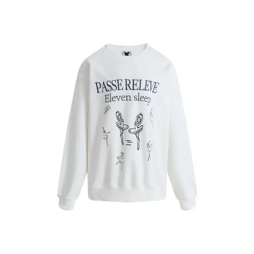 ELEVEN SLEEP Crewneck Sweatshirt Women's