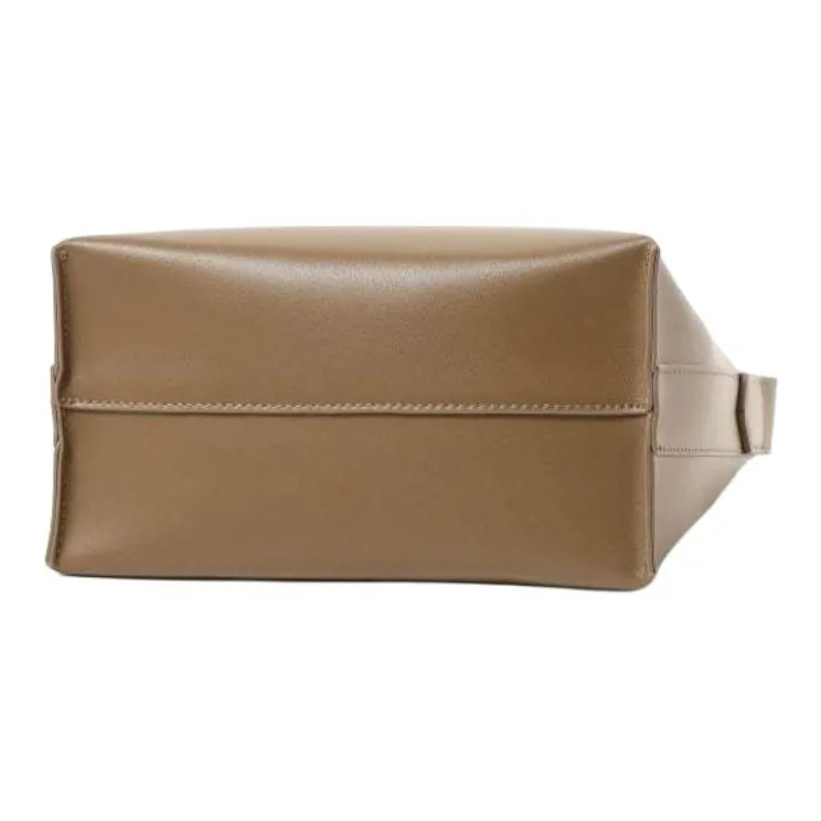 Beams Heart Synthetic Leather Shoulder Bag Women's Brown-4