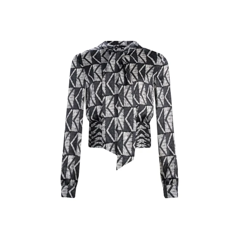 KARL LAGERFELD FW24 Shirt Women's Black-0