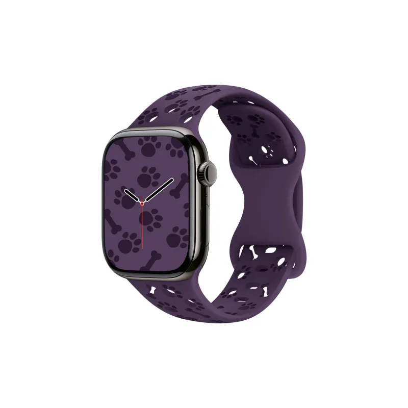 SOUTU Watch Band Apple Compatibility 38/40/41/42/44/45/49mm Silicone Material-20