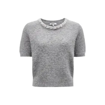 ONLY Knitwear Women's Light Gray Multicolor