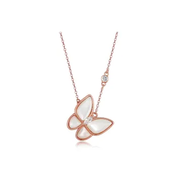 MCK 925 Sterling Silver Necklaces Women's