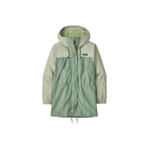 Patagonia Skyforest Jackets Coats Women's Sasa Green
