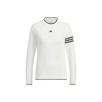 Adidas Long Sleeve Pullover Sweater Knitwear Women's White