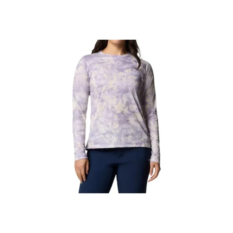 Columbia PFG Super Tidal Tee Shirt Women's Light Purple-0