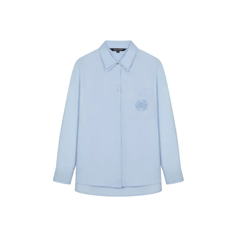 Teenie Weenie Shirt Women's Blue-0