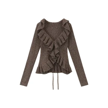 RUNTOTHEFUTURE Knitwear Women's Coffee Brown