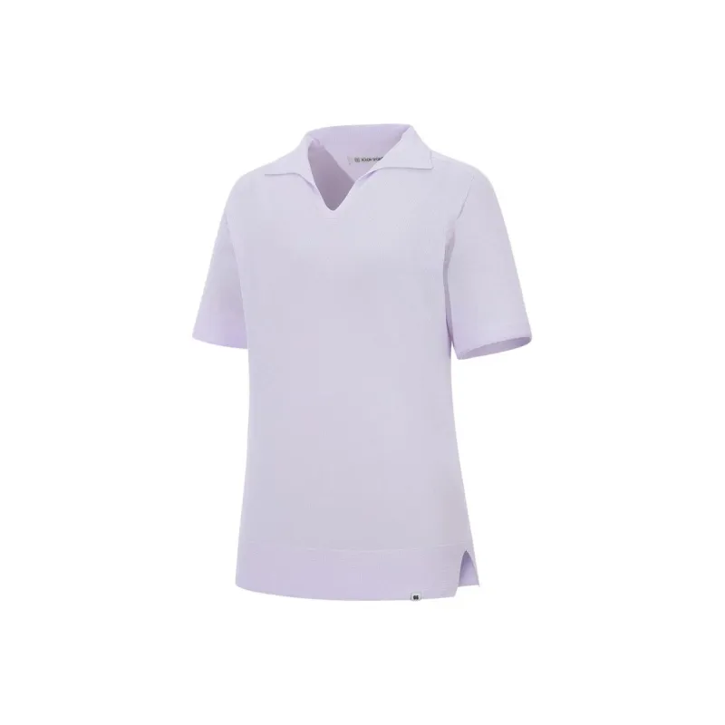 KOLON SPORT Polo Shirt Women's Light Purple-0
