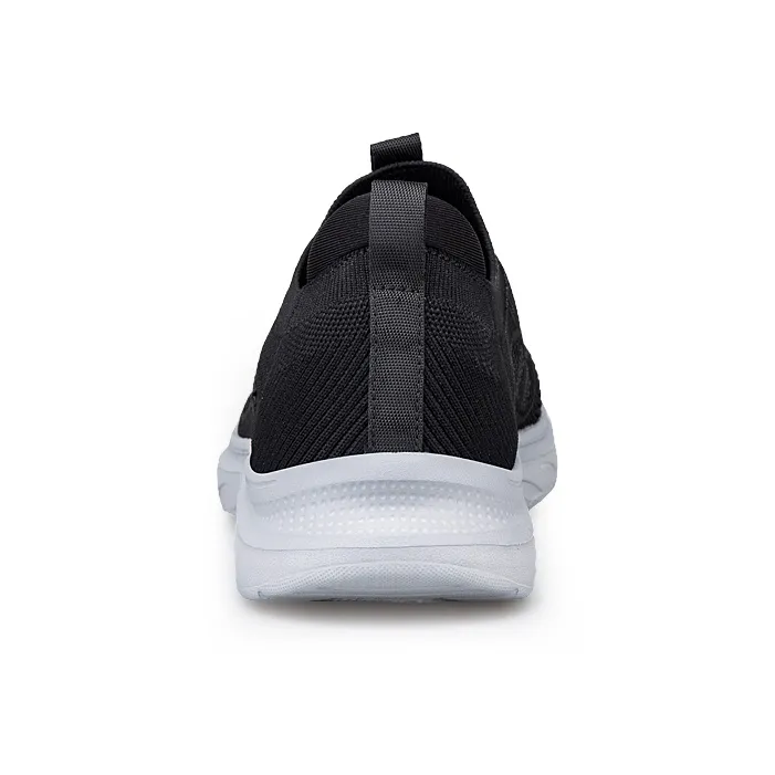 Kuding Elderly Shoes Soft Sole Comfortable Slip on Breathable And Lightweight Low Top Casual Shoes Unisex-25