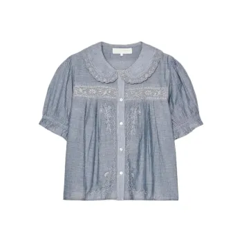 ZARA Shirts Women's Blue/Gray