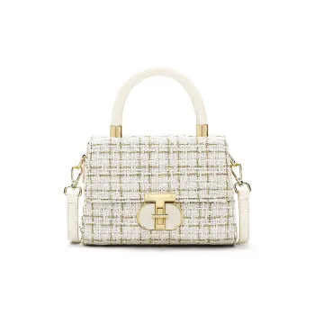 FOXER Fabric, Synthetic Leather Commute Crossbody Handbag Regular Women's Multicolor