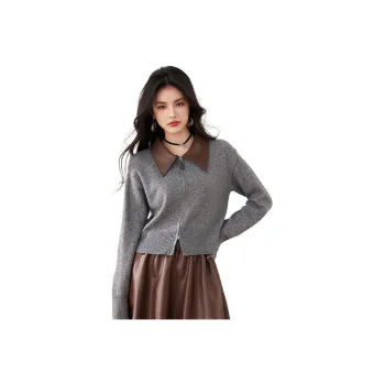 La Chapelle Knitwear Women's Gray