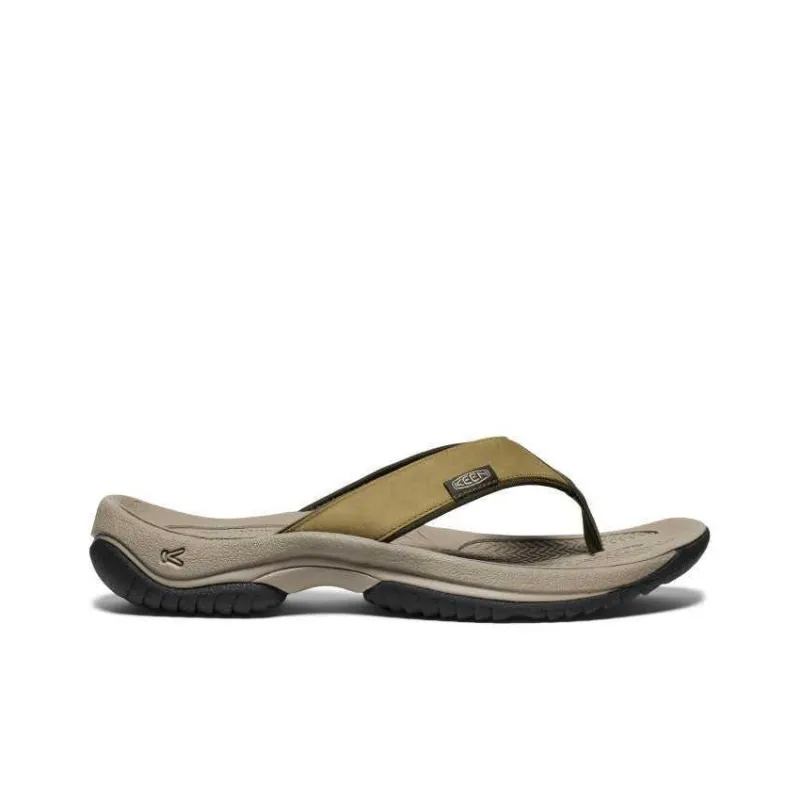 KEEN Kona Odor Resistant Flip Flops Men's Brown-1