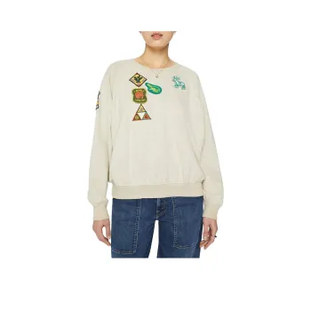 MOTHER FW23 Sweatshirt Women's Light Gray