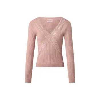 Rouje FW24 MAJANE SWEATER Knitwear Women's Blush Color