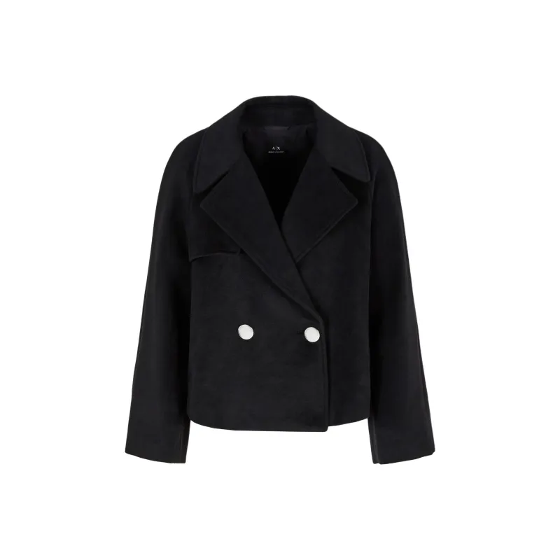ARMANI EXCHANGEAE FW24 Jackets & Coats Women's Black-0