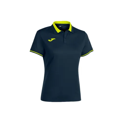 Joma Championship VI Polo Shirt Women's Marine Blue