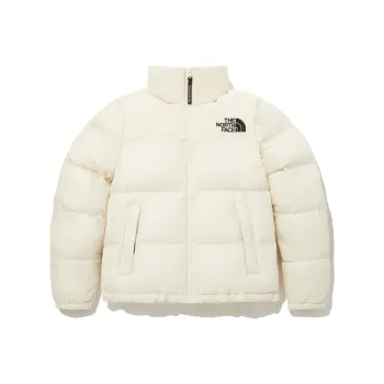 THE NORTH FACE W'S Nuptse On Ball Jacket Ivory Women's Korea Version