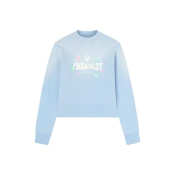 PALM ANGELS Paradise Printed Crewneck Sweatshirt
