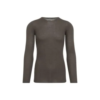 RICK OWENS Ribbed T shirt
