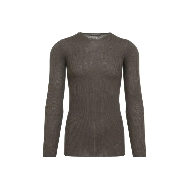 RICK OWENS Ribbed T shirt-0