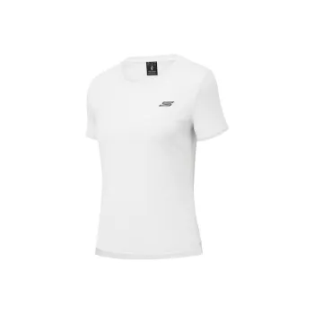Skechers Comfortable Sports Collection GODRI SS25 T Shirt Women's Bright White 0019