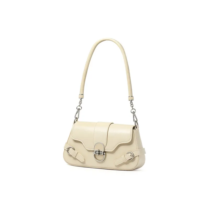 TUCANO PU Shoulder Bag Women's Haze Blue/Crescent Apricot-6