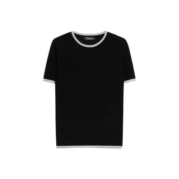 'S MAX MARA Egidio Crewneck Knitted T Shirt