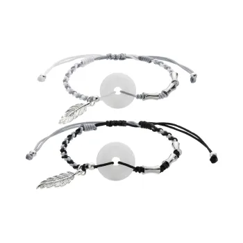 ENFANTIN Woven Rope, Alloy, Copper Rope Bracelets Unisex