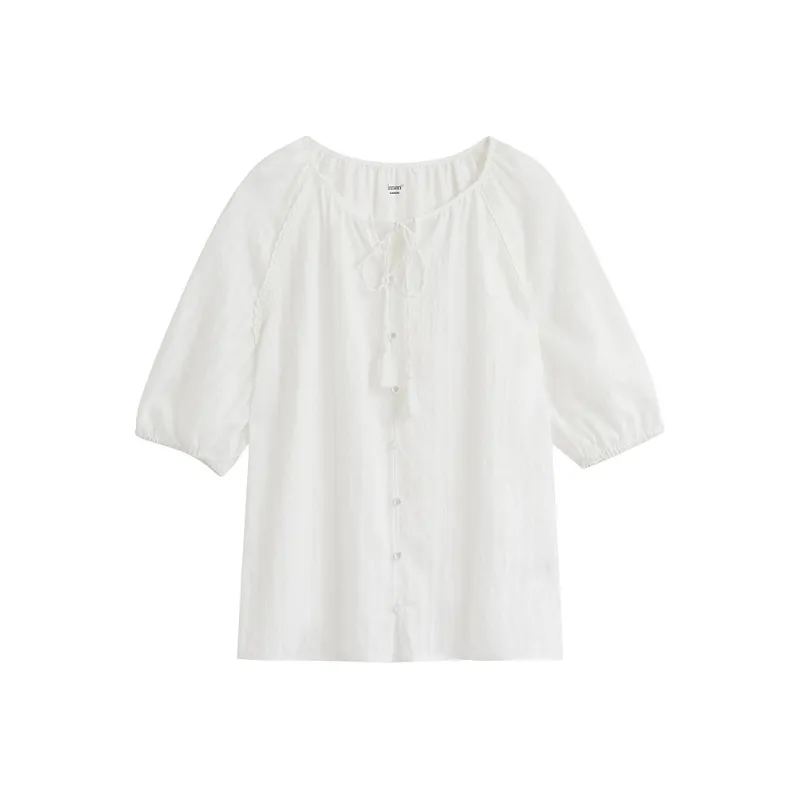 Inman Shirts Women's White-0