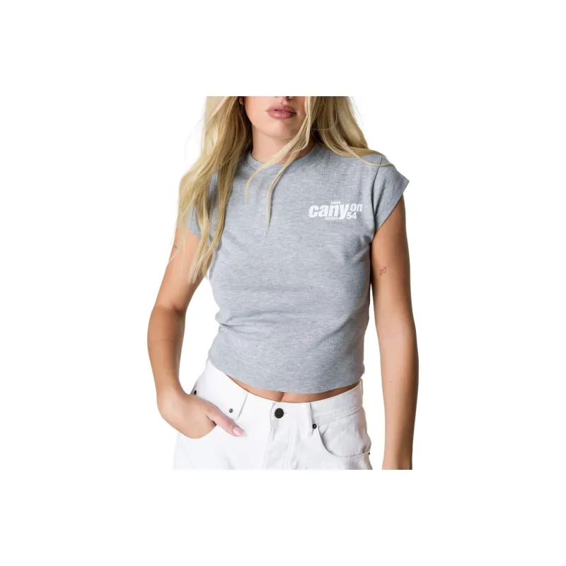 NASTY GAL T-Shirts Women's Gray-0