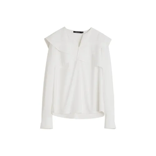 ELLE Shirts Women's White