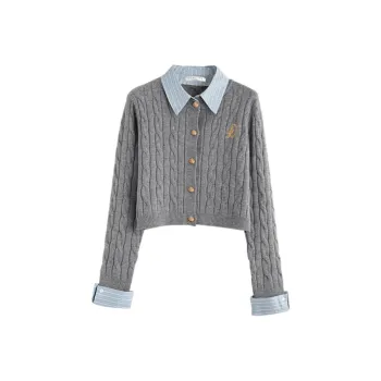 Tonlion Knitwear Women's Light Heather Gray