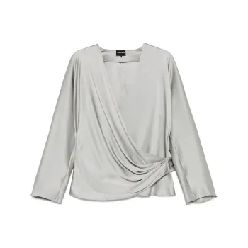 GIORGIO ARMANI Silk Georgette Blouse