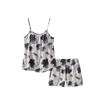 Sha Qian Pajama Set Women's White