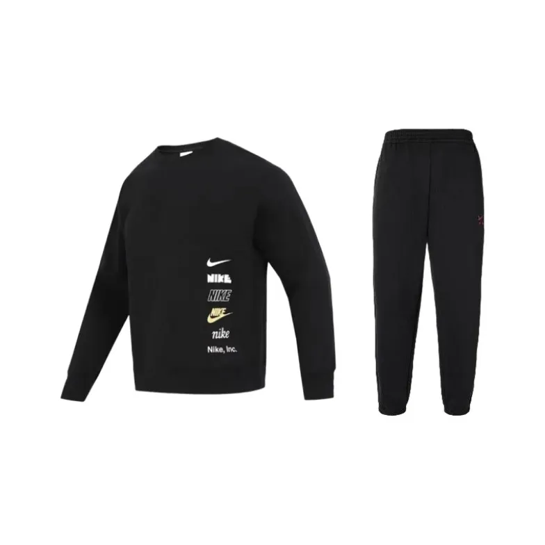 Nike As M Nk Club Bb Crew M Casual Sportswear Unisex Black-0