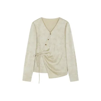 Mo Han Yi Mei Shirt Women's Vanilla