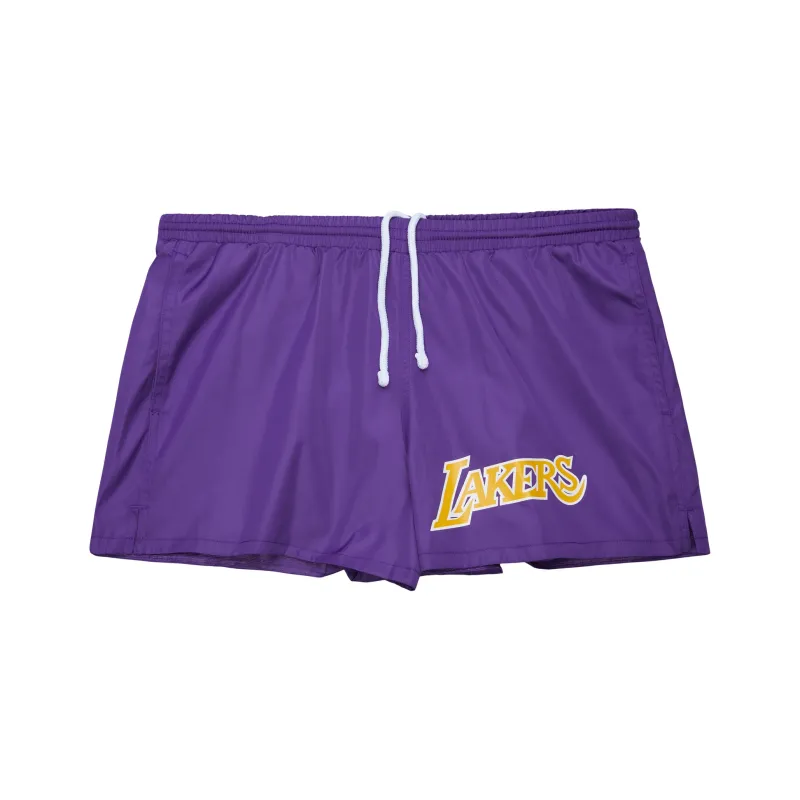 Mitchell & Ness x NBA Los Angeles Lakers Lifestyle Sports Shorts Women's Purple-1