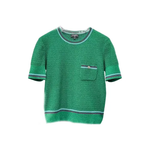 CHANEL Knitwear Women's Green