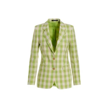 Tagliatore Parigi Checked Single Breasted Jacket