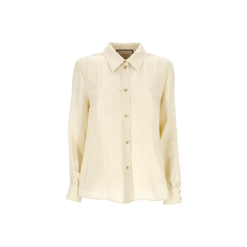 GUCCI Long Sleeved Buttoned Shirt-0