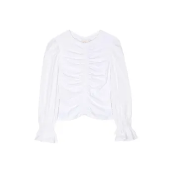 Cinq A Sept Mahnaz Ruffled Blouse