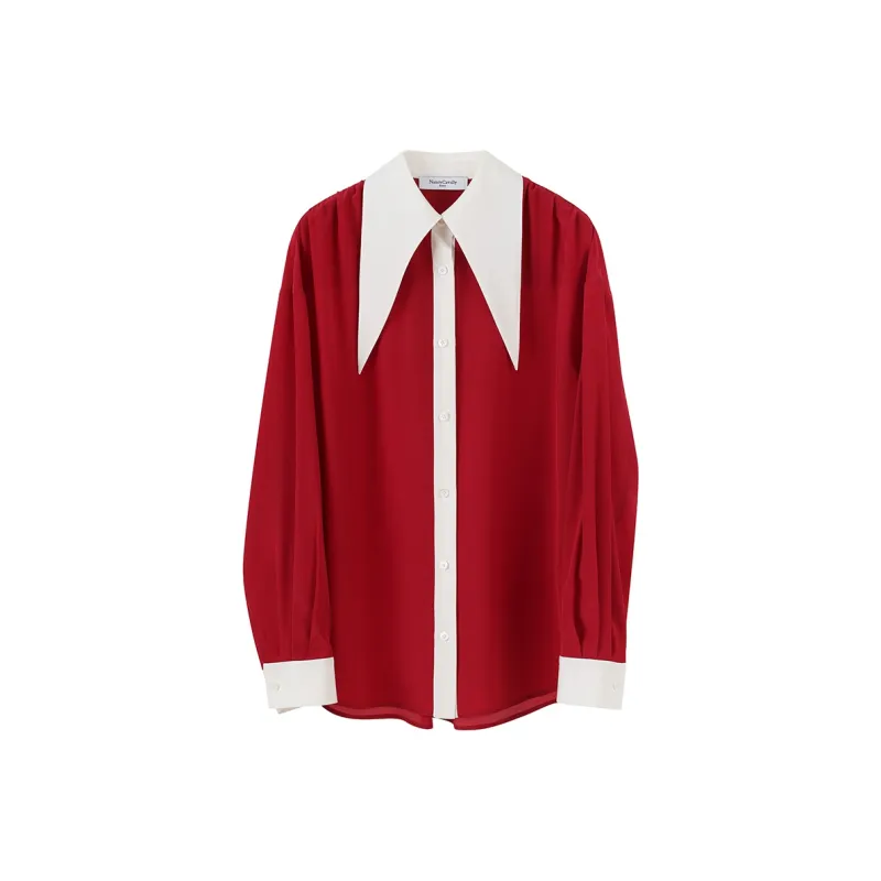 NancyCavally Shirts Women's Red-0